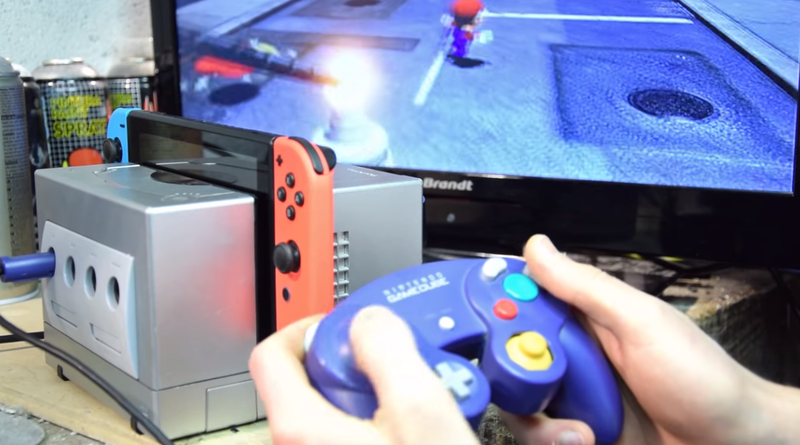 Illustration for article titled This GameCube Is Now A Switch Dock—With Working Controller Ports